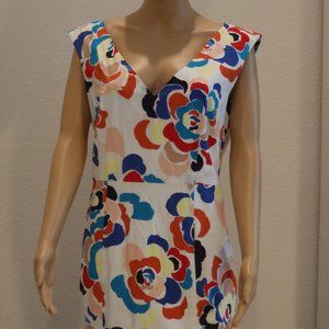 PETITE dress, fitted with cutout in the back Laundry by Shelli Segal Faux size12